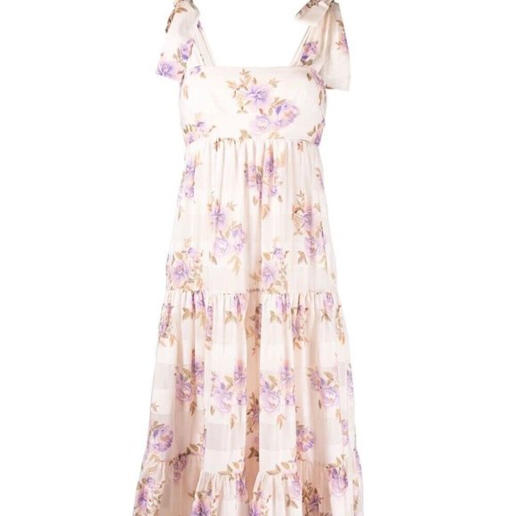 SOLD Zimmermann Rosa Striped Picnic Dress - Picture 5 of 15